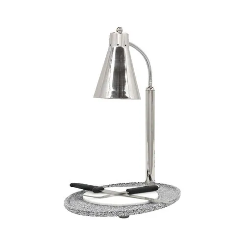 Buffet Enhancements - 010HFS-GG21OV - 21" Flex Single Carving Station - Grey Granite Chefstone Oval Base