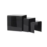 Buffet Enhancements - 010RSASETCL - Acrylic Saddle Riser Set - Clear