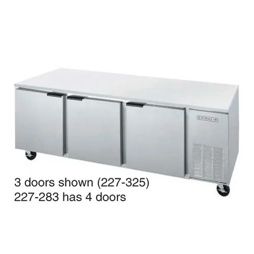 Beverage Air - UCR119A-09 - Undercounter Refrigerator w/ Stainless Steel Interior - 119"