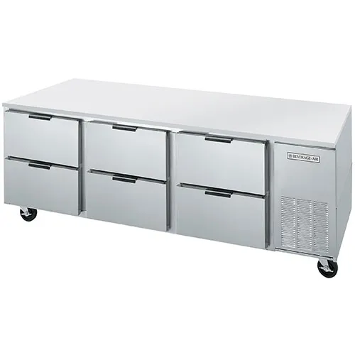 Beverage Air - UCRD72A-6 - Undercounter Refrigerator - 72"