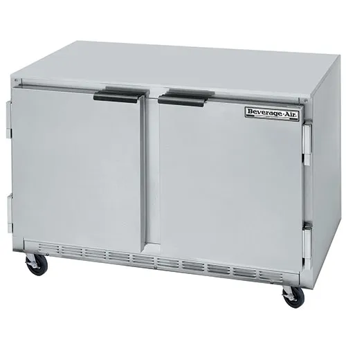 Beverage Air - UCF48A-23 - Undercounter Freezer - 2 Solid Doors - 48"