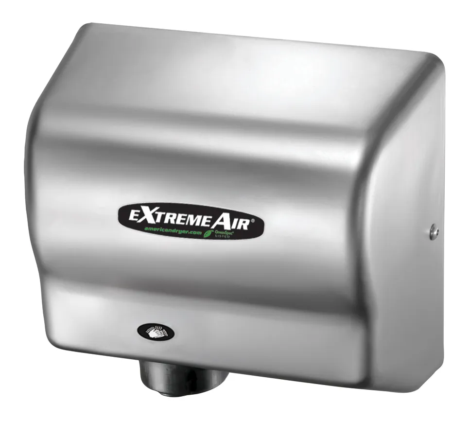 American Dryer EXT7-SS - ExtremeAir Unheated Automatic Hand Dryer with Stainless Steel Cover 