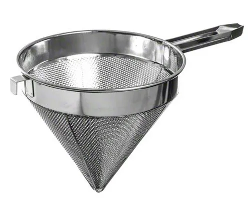 Update International CC-12C - 12" Coarse Mesh Stainless Steel China Cap Strainer
