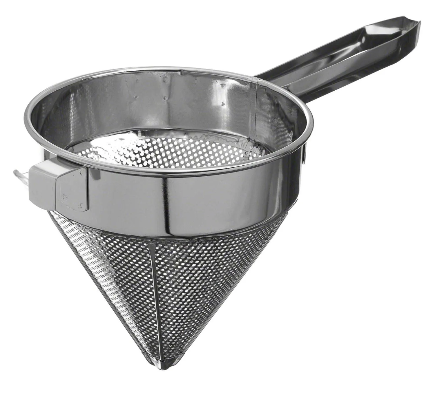 Update International CC-8C - 8" Coarse Mesh Stainless Steel China Cap Strainer
