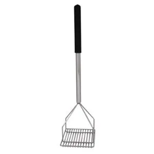 Update International MMSQ-24 - 24" Square Stainless Steel Masher w/Textured Handle