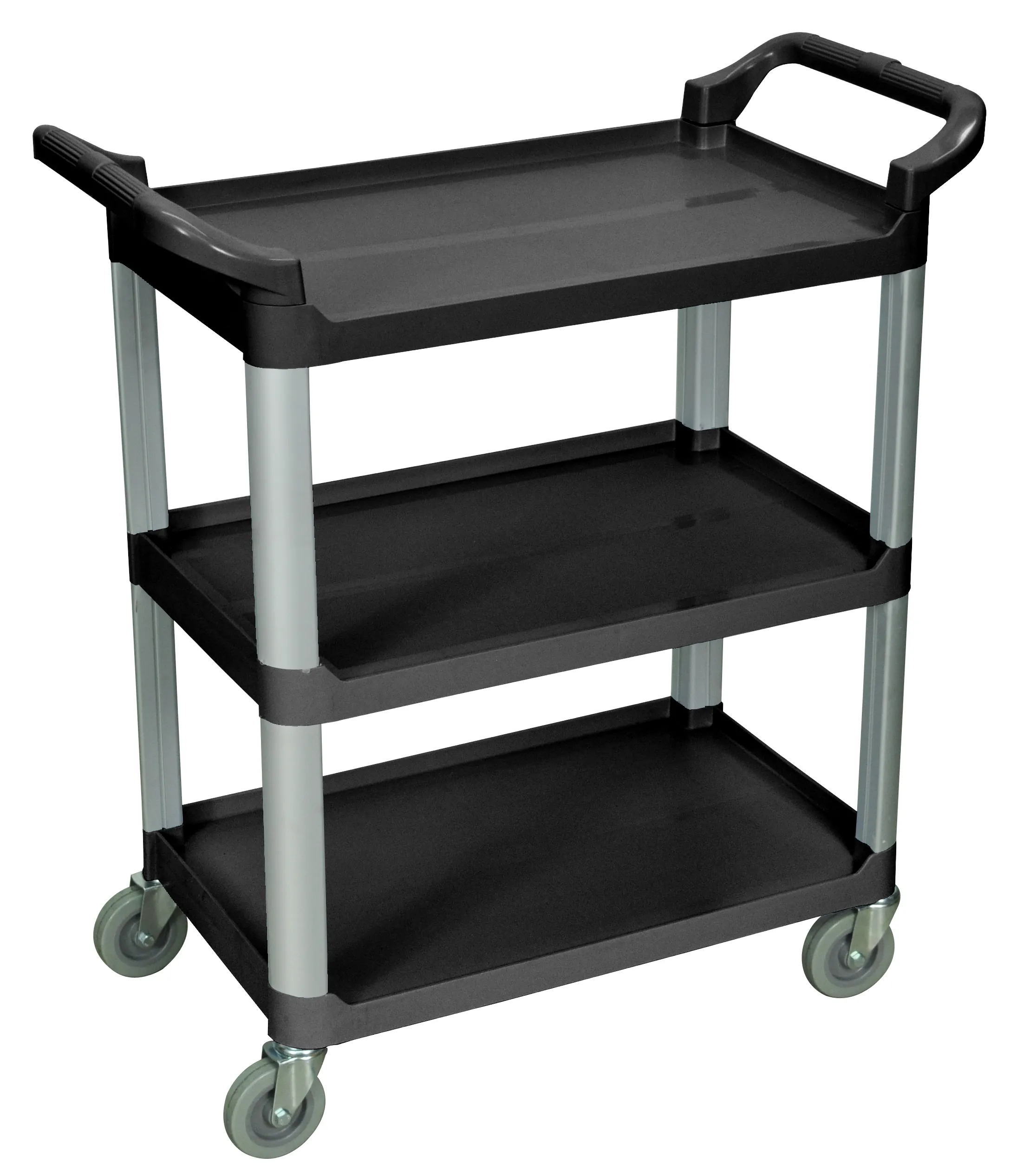 Luxor SC12B - Small Specialty Utility Carts - Black