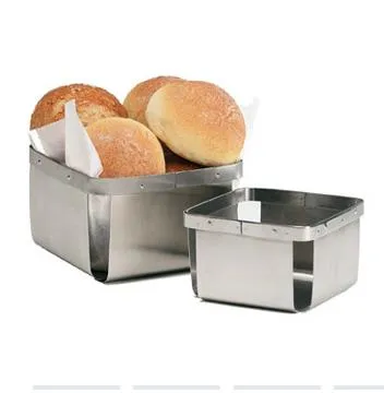 GET Enterprises - 4-80828 - Small Stainless Steel Berry Basket