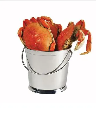 GET Enterprises - 4-80824 - 4 Liter Stainless Steel Serving Pail