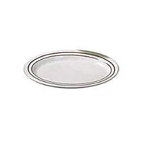 Thunder Group AD214AA - Oval Platter - Arcadia Collection 14" x 10" (12 per Case) 