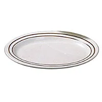 Thunder Group AD222AA - Oval Platter - Arcadia Collection 12" x 9" (12 per Case) 