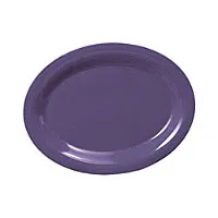 Thunder Group CR209BU - Oval Platter - Purple - 9-1/2" x 7-1/4" (12 per Case) 
