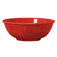 Thunder Group CR5807PR - Soup Bowl - Pure Red - 32 oz (12 per Case) 