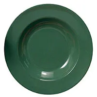 Thunder Group CR5811GR - Pasta Bowl - Green - 16 oz (12 per Case) 