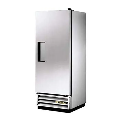 True T-12F 25" Reach-In Freezer - 1 Full Stainless Steel Swing Door, 3 Shelves