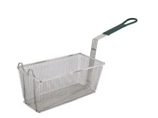 Winco FB-30 - Heavy Duty Fry Basket w/ Green Handle 