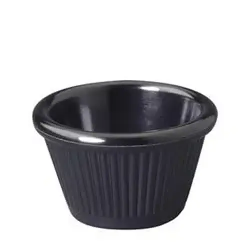 Winco Ramekin, 4 ounce, Black [RFM-4K]