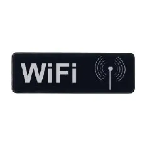 Update International S39-36BK - 9" x 0.06" x 3" - WiFi Sign 