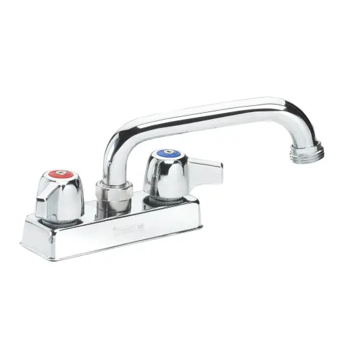 Krowne 11-406L - Commercial Series 4" Center Deck Mount Faucet - 6" Spout 