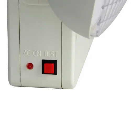 Universal 695C2RWBB - Exit Sign and Emergency Light Combination with Battery Backup (120V)