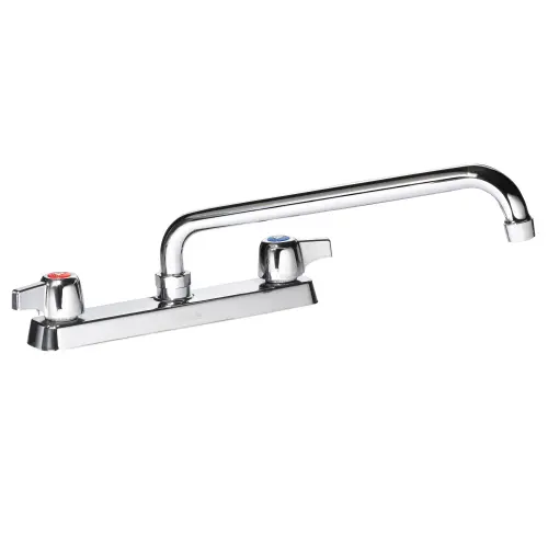 Krowne 13-814L - Commercial Series 8" Center Deck Mount Faucet - 14" Spout 
