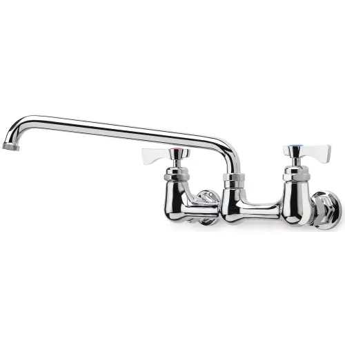 Krowne 14-810L - Royal Series 8" Center Wall Mount Faucet - 10" Spout 