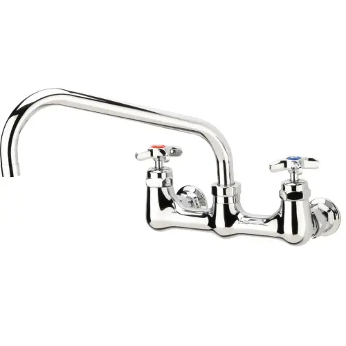 Krowne 18812 - Royal Series 3/4" Full Flow Wall Mount Faucet