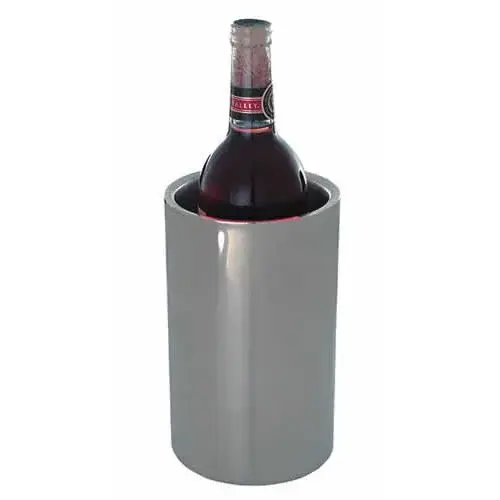 Update International WC-SS - 4.75" x 8" x 4.75" - Stainless Steel Wine Cooler  
