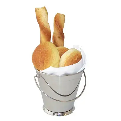 GET Enterprises - 4-80818 - 22 oz. Stainless Steel Serving Pail