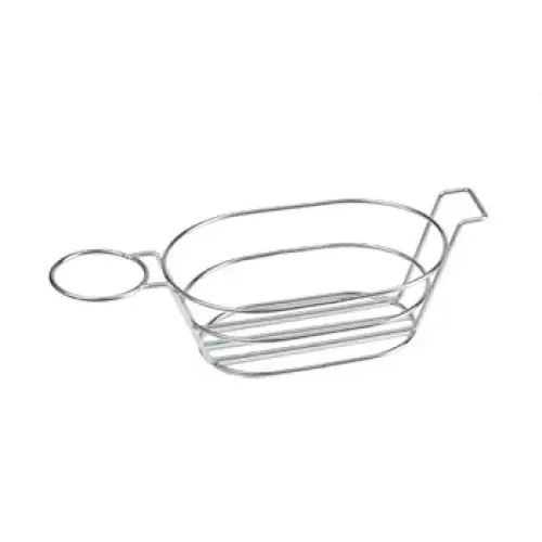 GET Enterprises - 4-88701 - Stainless Steel Dip Basket with 1 Condiment Holder