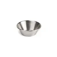 GET Enterprises - 4-84100 - Mini 2 oz. Stainless Steel Condiment Cup