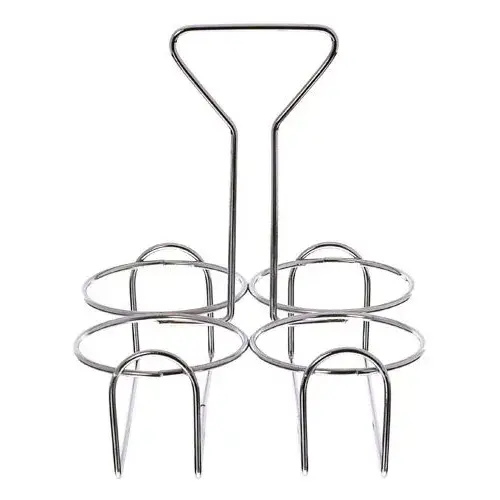 Update International CJ-74H - Chrome-Plated Condiment Jar Holder