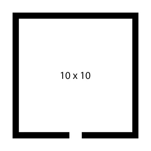 Kolpak P7-1010-CT - 10' x 10' x 7' 6" Walk-In Cooler