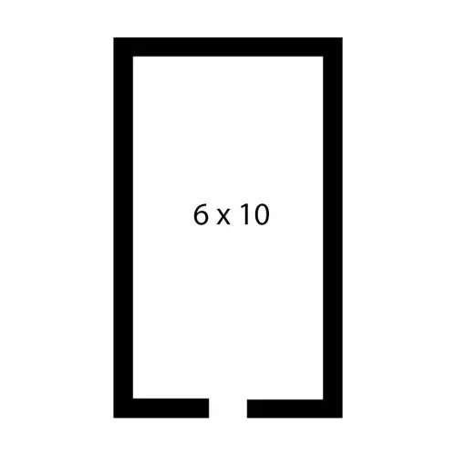 Kolpak P7-610-CT - 6' x 10' x 7' 6" Walk-In Cooler - Indoor - Without Floor