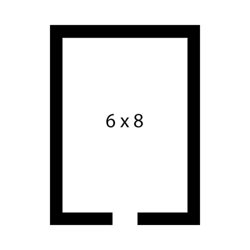 Kolpak PX7-068-CT - 6' x 8' x 7' 6" Walk-In Cooler