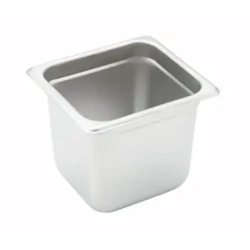 Winco 1/6 Size Anti-Jam Steam Pan- 6" Deep [SPJH-606]