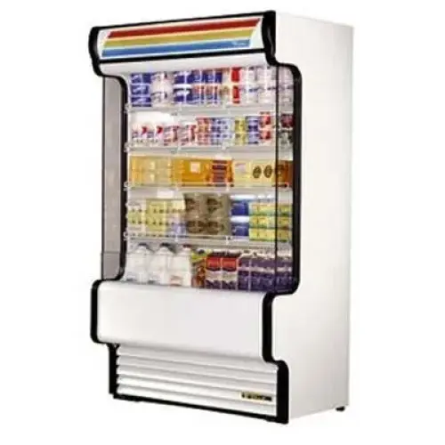 True TAC-48GS - 48" Open-Air Curtain Merchandiser