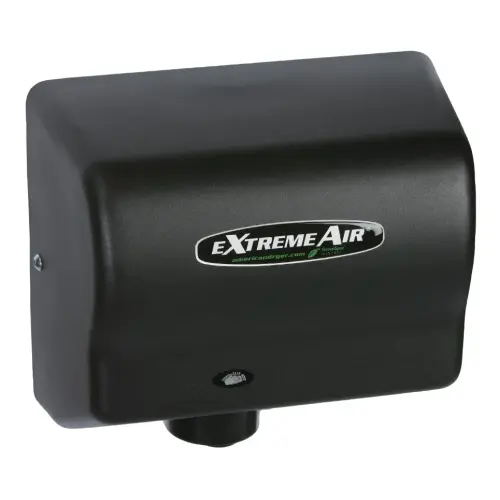 American Dryer EXT7BG - ExtremeAir Unheated Automatic Hand Dryer with Black Steel Cover 