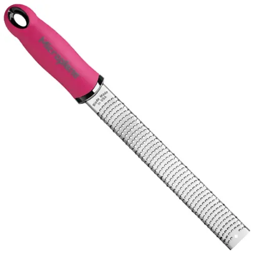 Microplane 46920 - Premium Classic Fine Cheese Citrus Grater Zester Fuchsia Pink 