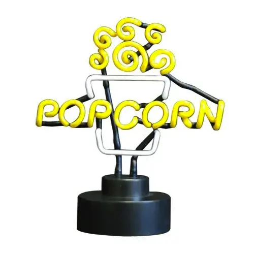 Benchmark USA 91001 - Neon “Popcorn” Popper Topper Sign
