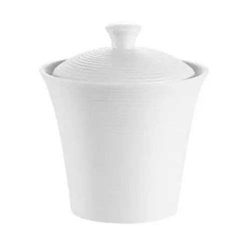 C.A.C. China HMY-HSP - Harmony Sugar Bowl 4" - (3 Dozen per Case)
