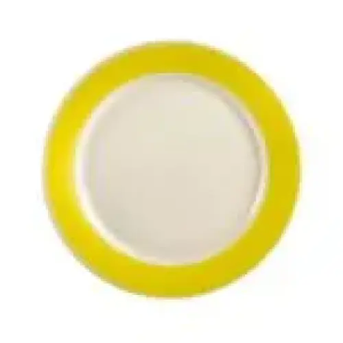 C.A.C. China R-6-Y - Rainbow Plate 6-1/2" - (3 Dozen per Case)