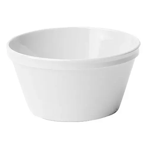 Cambro 8.4 oz. White Camwear Polycarbonate Bouillon Bowl (Set of 48) [35CW-148]