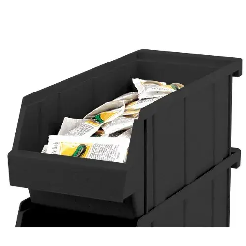 Cambro Black Versa Organizer Bin (Set of 12) [5412CBP-110]