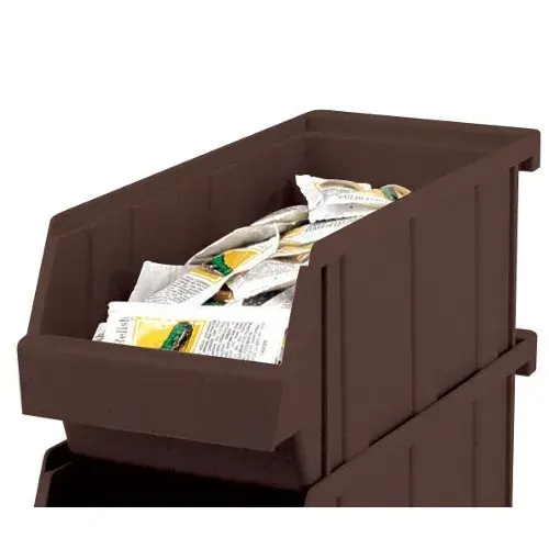 Cambro Dark Brown Versa Organizer Bin (Set of 12) [5412CBP-131]