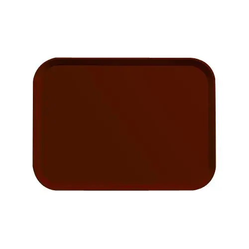 Cambro 1014-501 - 10.63" x 13.75" Fiberglass Cafeteria Tray - Camtray (12 per Case) 