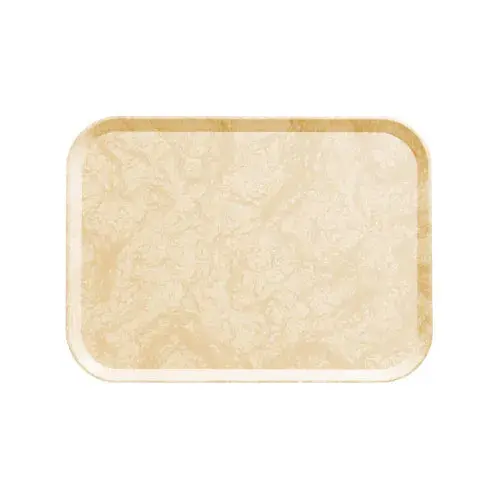 Cambro 1014-526 - 10.63" x 13.75" Fiberglass Cafeteria Tray - Camtray (12 per Case) 