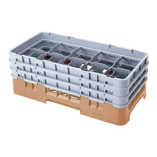 Cambro 10HS318-184 - 3.5" Half-Size Stemware & Tumbler Glass Rack - Camrack (5 per Case) 