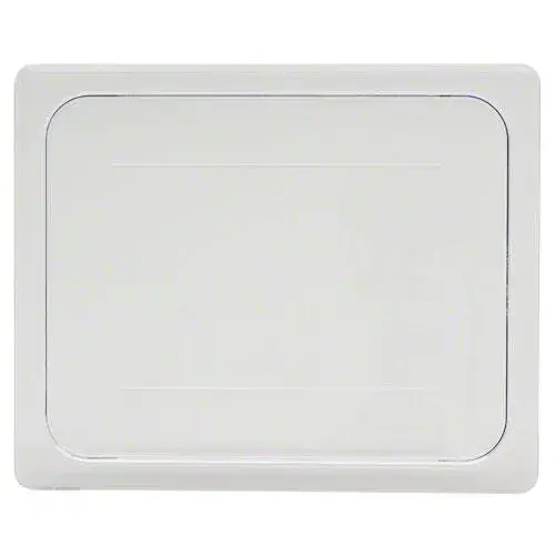 Cambro 20CWCH-135 - Half-Size Food Pan Cover w/ Handle - Camwear (6 per Case) 