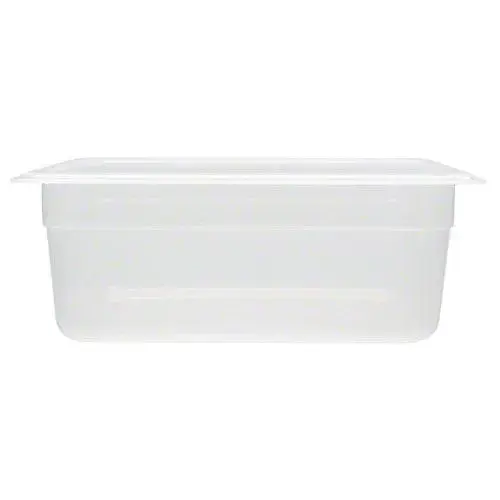 Cambro 24PP-190 - 6.3 qt Half-Size Translucent Food Pan (6 per Case) 