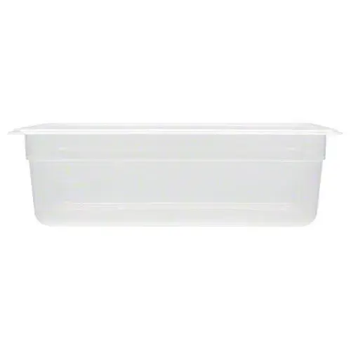 Cambro 24PP-190 - 6.3 qt Half-Size Translucent Food Pan (6 per Case) 